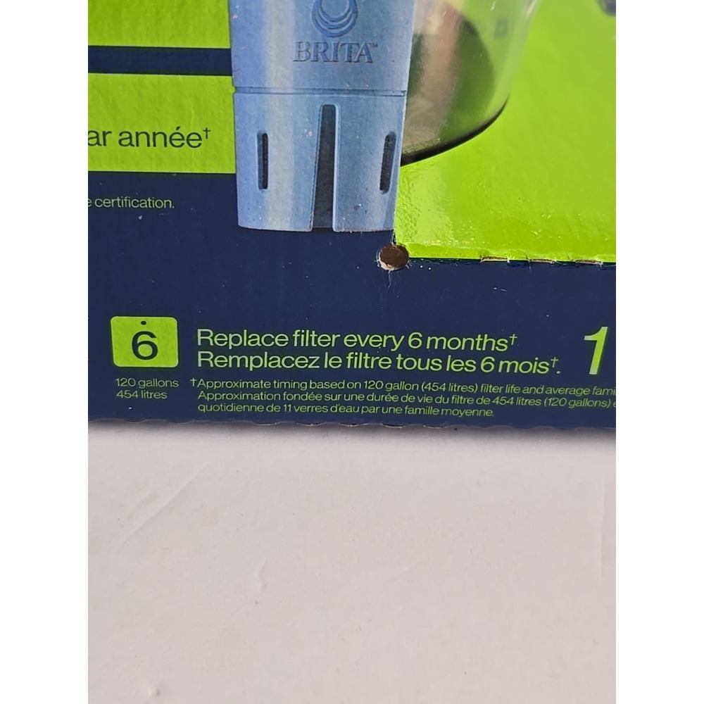 NEW Brita Elite 6-Cup Red Water Pitcher 1 Pack Clean Filter Smart Filter Alert - Picture 7 of 16
